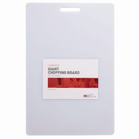 Living & Co Giant Chopping Board White 60cm x 40cm