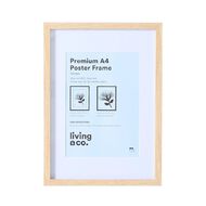 Living & Co Premium Poster Frame Natural A3/A4