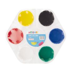 Kookie Paint Pot Tray Multicolour 7 Piece