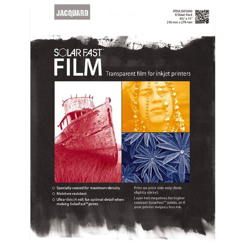 Jacquard Solarfast Film 8 Pack