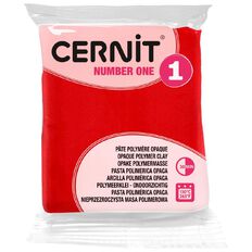 Cernit Polymer Clay No1 56g Red