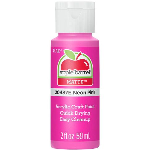 Apple Barrel Acrylic Neon Pink 60ml