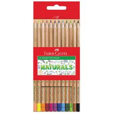 Faber-Castell Colour Pencils Naturals 12 Pack