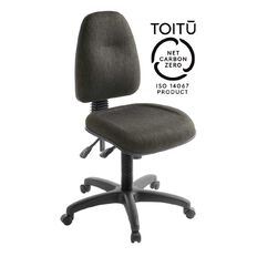 Spectrum Deluxe 3 Lever Highback Ergonomic Chair Slate