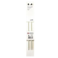 Uniti Knitting Aluminium Needles 4mm 35cm 2 Pack