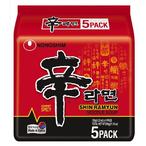 Shin Ramyun Shin Ramyun Noodles 5 Pack