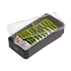 Marbig Business Card Filing Box 600 Capacity Multi-Coloured