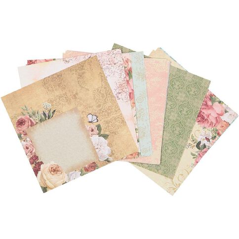 Uniti Designer Paper 6x6 24 Sheets Floral