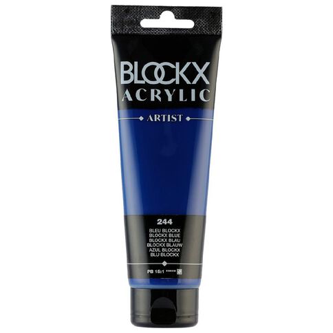 BLOCKX Acrylic Tube 120ml  Blue Blue