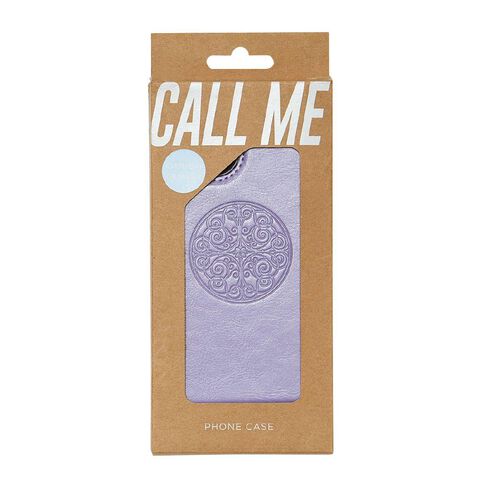 Tech.Inc Everyday Getaway iPhone 12/12 Pro Case Purple