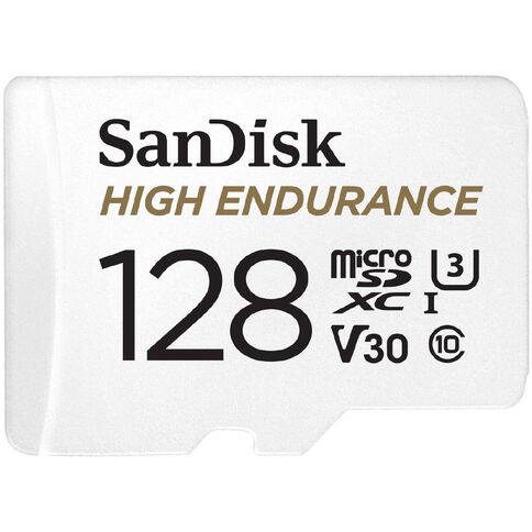 Sandisk High Endurance MicroSD Card 128GB