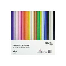Uniti Textured Card Assorted A4