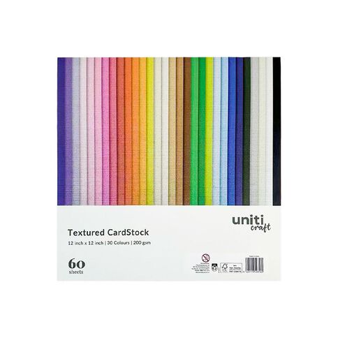Uniti Textured Card Assorted A4