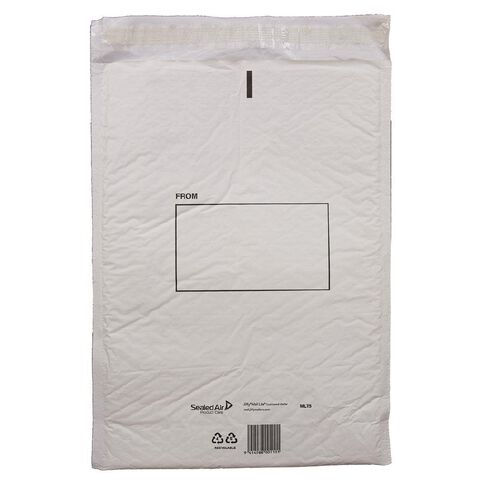 Jiffy Mail Lite Mailer Envelope #5 White 265mm x 380mm
