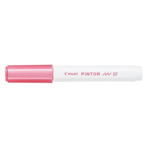 Pilot Pintor Marker Bullet Metallic Extra Fine 2.3mm Tip Pink