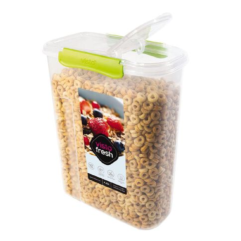 Visto Fresh Cereal Container Clear 4.2L