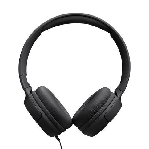 JBL Tune 520C USB-C Wired On-Ear Headphones Black