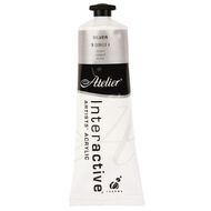 Atelier S4 Acrylic Paint Silver 80ml