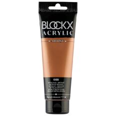 BLOCKX Acrylic Tube Metallic Bronze 120ml