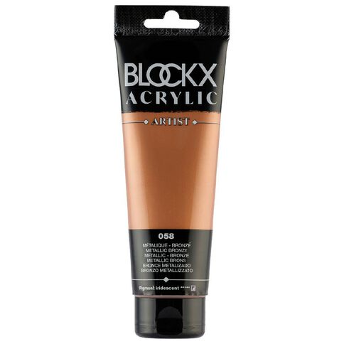 BLOCKX Acrylic Tube Metallic Bronze 120ml