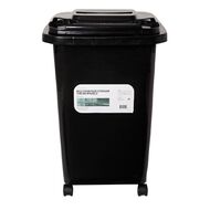 Living & Co Wheelie Bin Black 60L