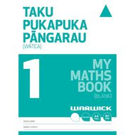 Warwick My Maths Book 1 Unruled 64 Page Teal