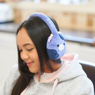 Squishmallows Plush Bluetooth Wireless Headphones - Ingred The Cow
