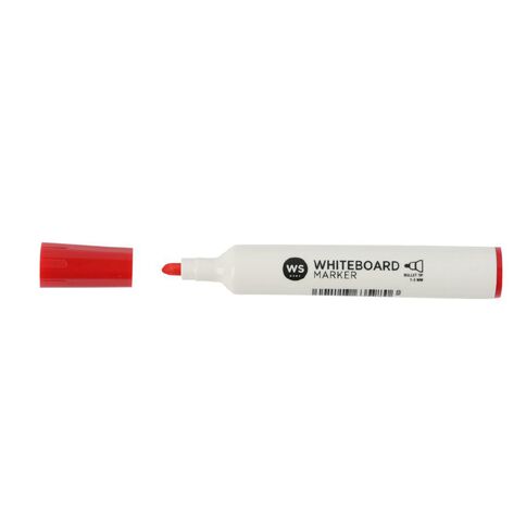 WS Whiteboard Marker Loose Red