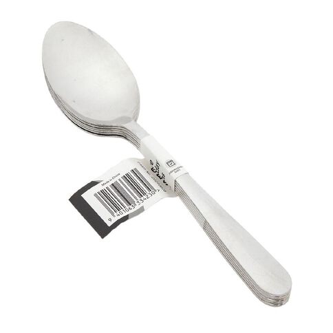 Living & Co Everyday Spoons Stainless Stainless Steel 6 Pack