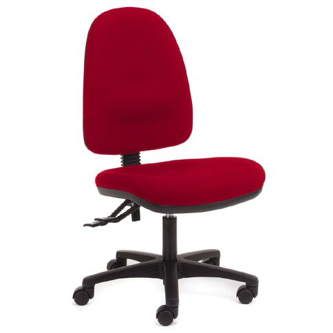 Chair Solutions Aspen Highback Chair Red Mid