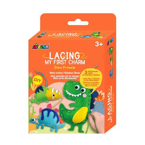 Avenir Lacing My First Charm Animal Friends Assorted