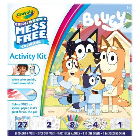 Crayola Mess Free Bluey Activity Kit