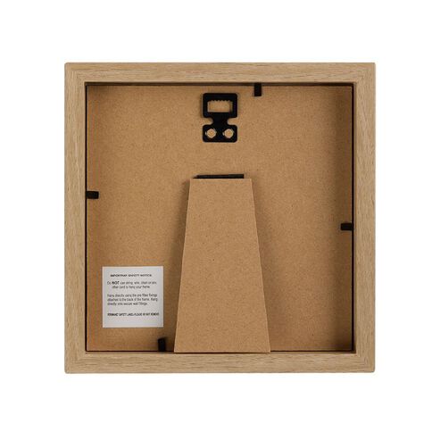 Living & Co Premium Photo Frame Natural 5in x 5in