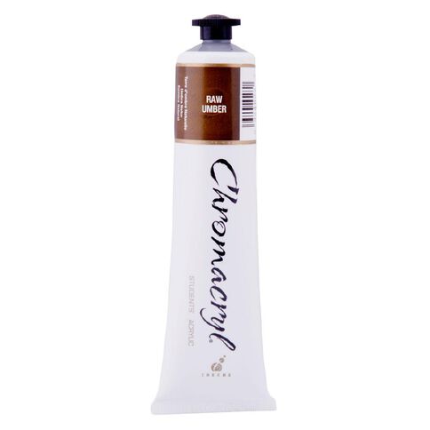 Chromacryl Paint Raw Umber Brown 75ml