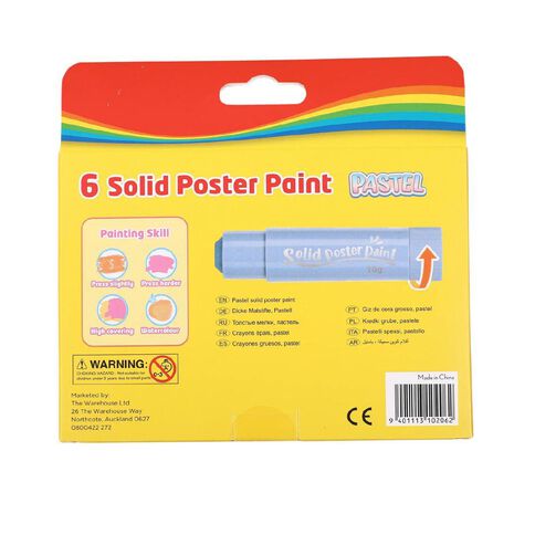 Pastel Solid Poster Paint