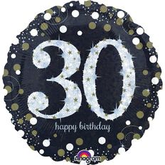 Anagram 45cm Standard Sparkling 30 Balloon