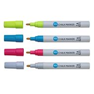 WS Chalk Marker Assorted 4 Pack