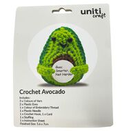 Uniti Craft Adults Crochet Kit Avocado