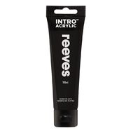 Reeves Intro Acrylic Paint Mars Black 100ml
