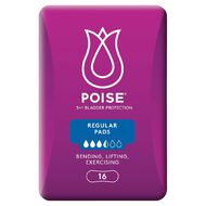 Poise Regular Pads 16 Pack