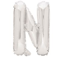 Artwrap Foil Balloon N Silver 35cm