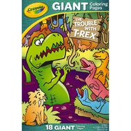 Crayola Giant T-Rex Coloring Pages 18 Pages
