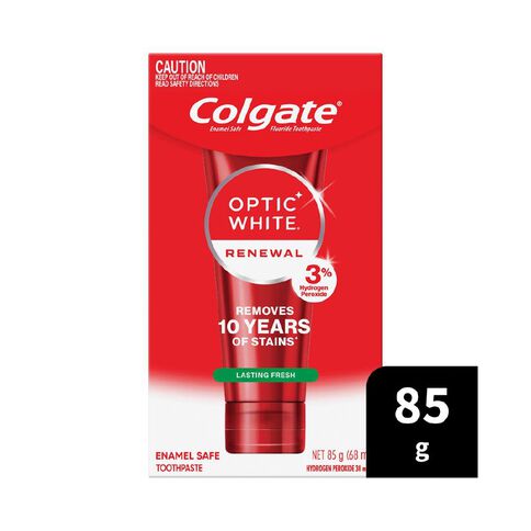 Colgate Optic White Renewal Lasting Fresh Toothpaste 85g