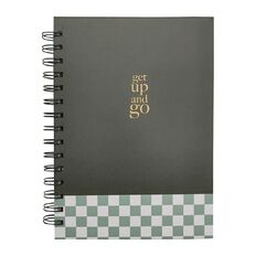 Uniti Urban Spiral Notebook Green A5
