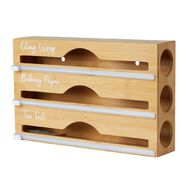 Living & Co Bamboo Food Wrap Dispenser