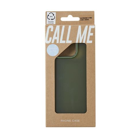 Spring Glow iPhone 14 Pro Case Green