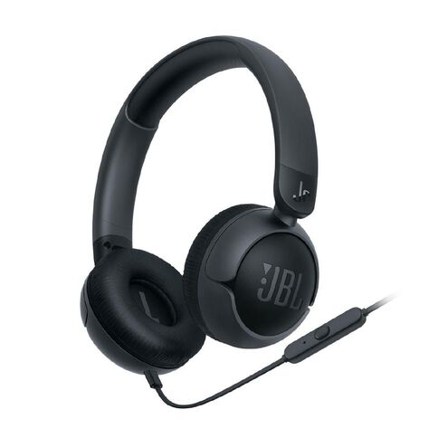 JBL Junior 320 Wired On-Ear Kids Headphones Black