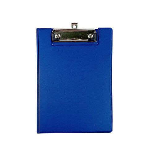 WS Clipboard Double PVC Blue Mid A5