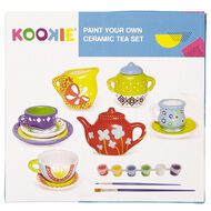 Kookie Paint Your Own Ceramic Tea Set Assorted