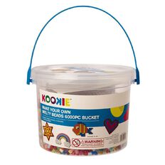 Kookie Melty Beads Bucket 6000 Piece